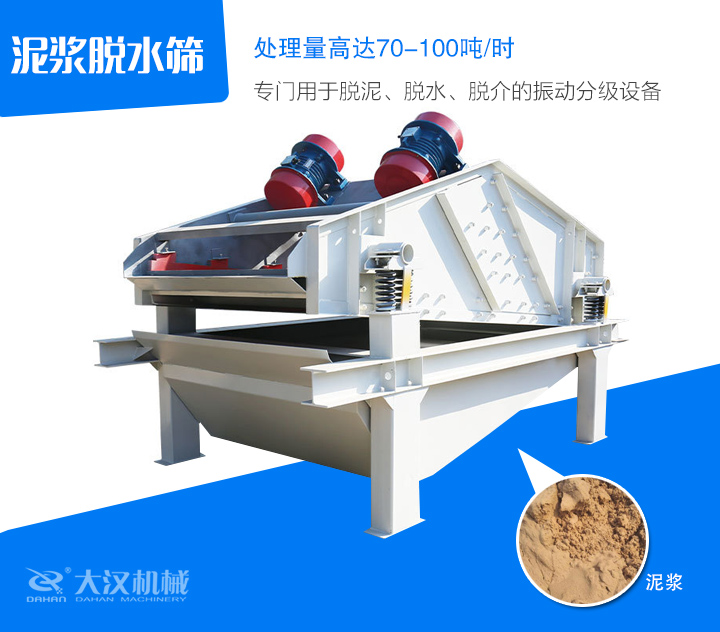 專門(mén)用于脫泥、脫水、脫介的振動(dòng)分級(jí)設(shè)備